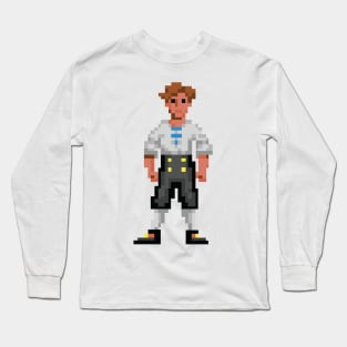 Monkey Island 1 Guybrush Threepwood Long Sleeve T-Shirt